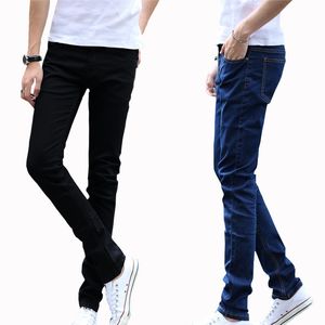 Designer Primavera Summer Stretch Jeans Jeans Men calças de jeans magro de trepadeira de lápis magro calças casuais calças de calças de calça longa de calças longas harém