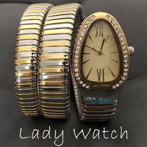 Panie zegarek luksusowe zegarek zegarek zegarek WomenWatch 32 mm stopa szklana lustro kwarcowy ruch elektroniczny