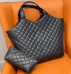 high quality Shopping Bags Bag Leather Check Women Handbag Designer shoulder Tote Large Beach s travel Crossbody bag Designers handbags