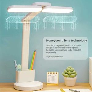 Table Lamps LED Table Lamp Eyes Protection Touch Dimmable Led Table Lamp Dormitory Bedroom Reading USB Rechargable Desk Lamp