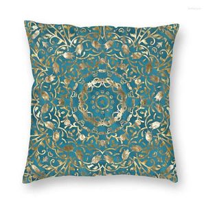 Kudde lyxig marockansk stil mandala kast fall hem dekor anpassad boho blommigt mönster täcker 45x45 cm kudde för soffa
