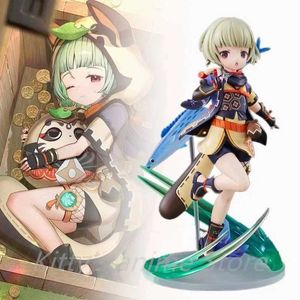 Action Toy Figures Genshin Impact Sayu Animation Character Game Surrounding Kawaii Cute Garage Kit Statue Action Character Series Model Toy Decoration Doll Y9IO0