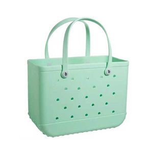 Höftdesigner stor påse Eva Beach Bag Totes Fashion Tote Bag Gummi shoppingväskor utomhusväska handväska mjuk resepås förvaring plånbok 230208