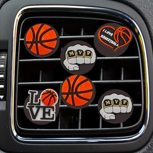 Vehicles Accessories Basketball Cartoon Car Air Vent Clip Decorative Conditioner Clips Outlet Per Bk Drop Delivery Otxgf
