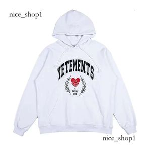 Vetements Hoat Habit Fabric Pianka Vetements Mężczyzn Mężczyźni Kobiety Wysokiej jakości ponadwymiarowe bluzy z kapturem Pullover 8759