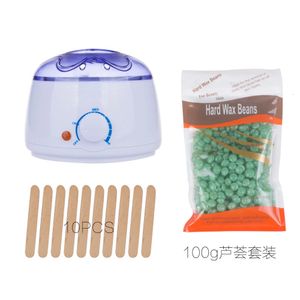 500CC Wax Heater Depilation Machine Hair Removal Painless Warmer Waxing Kit Removing Facial Bikini Whole Body Waxing Kit 240506