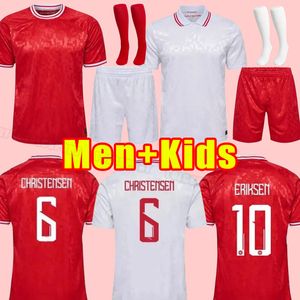 2024 2025 Duńskie koszulki piłkarskie Eriksen Kjaer Maehle 24 25 HOJBjerg Christensen Skov Braithwaite Dolberg krótkie koszulki piłkarskie Men Kids