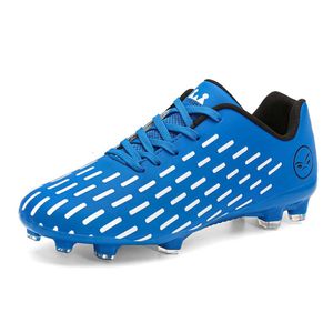 High Top Football Shoes, masculino e feminino unhas, unhas longas, grama artificial, competição de estudantes para jovens, treinamento de futebol