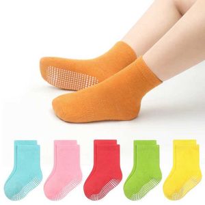 Kids Socks Baby socks childrens adhesive anti slip floor suitable for infants young children and medium-sized trampoline d240515