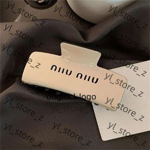 Mui Mui Hairpin Designer Designer Barrettes Letter Girls Hair Clips MuI Boutique Barrette Charm Women Women Hairclip Hair Claws Luxuria Accessori per capelli miui 5e9a