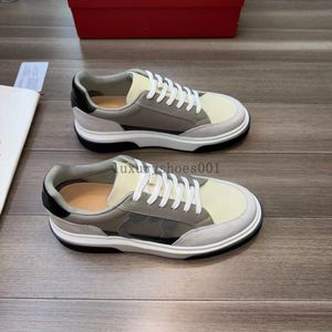 Feragamo Goes Out Aut High Class Quality Low Help Gancini Sneakers Men Desugnerすべての男性カラーレジャーシューズスタイルアップラグジュアリーはブランドスニーカー5.14 03