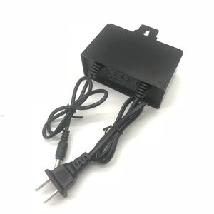 AC/DC 12V 2A 2000MA CCTV KAMERA POWER Adapter utomhusvattentät EU US AU Plug -adapter CCTV -kamera Charger Hårdvarukablar