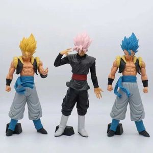 Figuras de brinquedo de ação 31cm Z Figura de ação de anime Super Blue Gogeta Grandista Saiyan Fatupe PVC Goku Vegeta Goku Black Zamasu Figura Toy