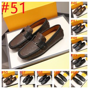 68 Model Men Sapatos formais sapatos de couro Moda de moda Casual Sapatos de vestido Classic Italian Sapato formal oxford para homens sapatos de casamento Tamanho 38-46