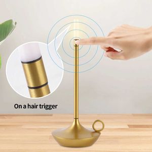 Table Lamps Table lamp for bedroom Rechargeable Wireless touch lamp Camping candle Creative lamp rechargeable USB-C desk lamp