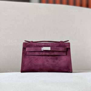 12A de qualidade superior de qualidade de luxo de luxo bolsa de designer saco de camurça de camurça