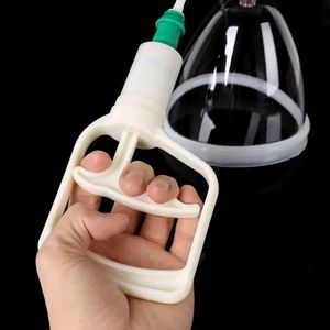 Breastpumps 1 set of breast and hip enhancement pumps vacuum suction cup treatment equipment massage relaxation tools Q0514