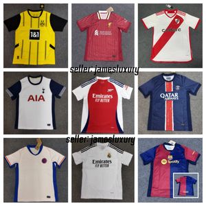 Wszystkie kluby 24 25 koszulka piłkarska koszulka piłkarska Dortmund Barcalona Jersey Bayern AC Milian Man City Madrid Jersey Chivas Palestine Leverkusen Jersey de Futebol