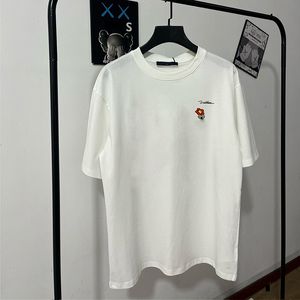 Camiseta de grife de grife masculina camisa feminina letra da moda Pescoço redondo em preto e branco Camiseta curta de camiseta curta Camiseta de tamanho grande CUD24051501
