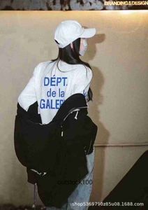 Camisetas de designer de ponta Gallery Deept para a camiseta G-Ball Tee High Street e camiseta de manga longa para mulheres com rótulos originais 1: 1