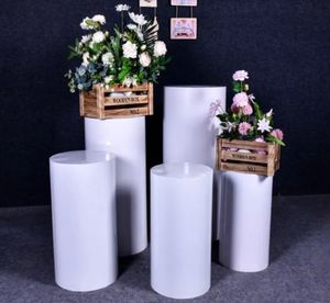 3pcs /5pcs Set Metal Display Pedestal Stand Cylinder Pedestal Stands для вечеринок свадьба на день рождения