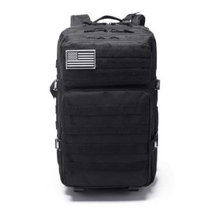 Camo Sports Outdoor Army Fan Bag Camouflage Plecak 40L Duża pojemność 3P Tactical Backpack Exploded
