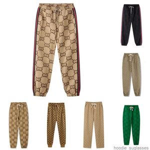 2024 NOWOŚĆ MĘŻCZYZN GGSPORTS PANTY High Street Mens Designer Long Letters Drukuj sznurka joggery Kobiety dresowe sporty sportowe sporty o wysokiej jakości GGPANT