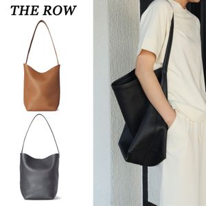 Luxurys White The Row Park Tote Bag women's Leathers Screald Designer Bags Mens Mini Hobo Pochetteハンドバッグ