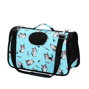 Carrier Cartoon Pattern Suitcase Carrying for Animals Novelty Dog Travel Bag Waterproof Carrying Bag for Transportation Dog Carrier