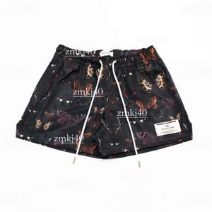 Ryoko Shorts Designer Short Men's Shorts 2023 Ryoko Rain Mesh Mens Trend Paisley Print Gym Basketball Men Workout Running Short Pants High Quality 728