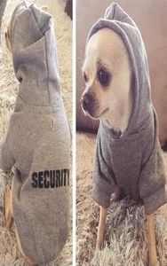 Abbigliamento per cani per cani da sicurezza Classic Pet Dog Hoodies Abiti per campata autunnale inverno per cani per piccoli abiti da cucciolo chihuahua