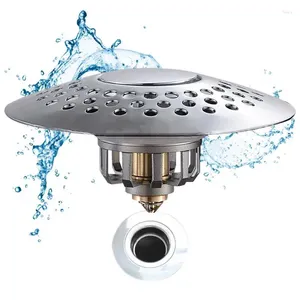Bath Mats Bathroom Sink Drain Stopper Upgraded -up Stainless Steel Filter Easy Installation And Cleaning Bathtub For