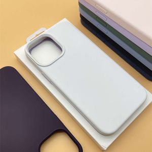 Liquid Silicone Protective Case for iPhone 13/14/15 Pro Max