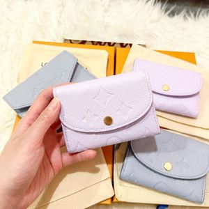 Luxurys Designer Bag M41939 Rosalie Key Walls Victorine Wallet 7A Quality Lady Card Holders Coin Pures