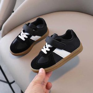 Sneakers Girls Shoes Spring/Summer 2024 Baby Sports Shoes Barnen Sportskor Vita träningsskor D240515