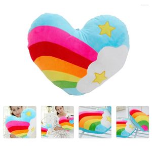 Pillow Heart Decoration Sofa Huggable Pillows Shaped Love Pp Cotton Plush Office S Decor