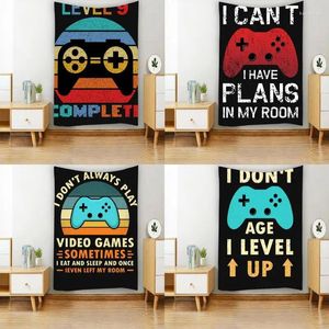 Wandteppiche Fashion Video Games Handle Remote Player Tapestry Wall Hanging Art Room Decor Ästhetische Schlafzimmer Hintergrund