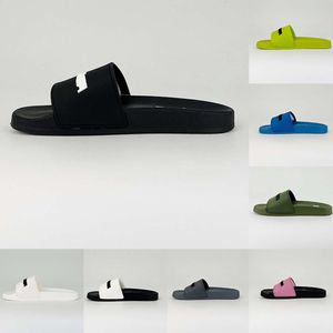 Dgate Pool Slides Designer Paris Slippers Rubber Flat Relief Emboss Letters Svischers Mense Womens Bath Room Outdoor Claquette Pantoufle Summer Beach Shoes Mules Muls