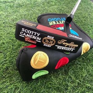 Especial Newport 2 Balck Human Skeleton Golf Putter Special Newport2 Lucky Fours Clover Men's Golf Clubs Entre em contato conosco para ver fotos com logotipo 593