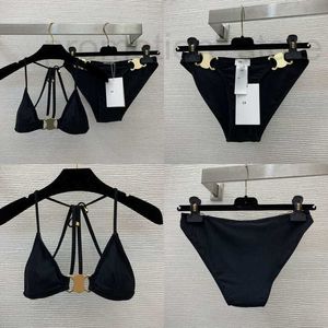 Designer de moda de banho feminina Black Cel Bikinis Swimsuith Women Swimsuits Tank 2024 Tanga encobrimento de duas peças Designers Bikini Mulher Ternos de banho Niyd