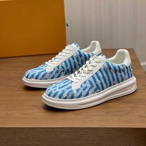 Beverly Hills Sneakers Runner Trainer Mens Casual Shoes Casual Calf Greito Couro em Relevo Eclipse Letra Flor Rivoli Sneaker 5.14 02