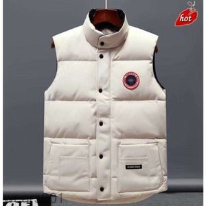 Canadian Veste Winter Vestido Vest Mens Down Vests Luxury Bodywarmer Fashion Jackets Womens Gilet Designer Coat Male Doudoune Luxe Goose Homme Manteau t S3zh 9K0R