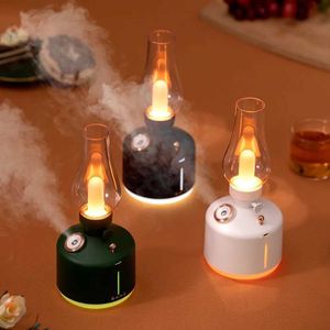 Table Lamps retro lamp air airHumidifier Portable Humidifier Rechargeable diffuser LED Lamp Smoke Machine Home Office Aromatherapy Lamp