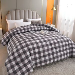 El Quilt enstaka modala sängkläder sängöverdrag sommarsäng tjockt täcke insatta fjäderkomforder set quiltade vadderade täcken 240506