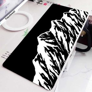 Mouse Pads Wrist Rests Mountain Serenity Japanese Style Art Mouse Pad Gamer Mousepad Gaming Table Carpet Gamer Computer Desk Mat Rubber Mouse Mat J240510
