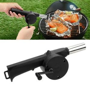 Tools Picnic Camping Accessories BBQ Portable Barbecue Fan Hand-cranked Air Blower Fire Bellows