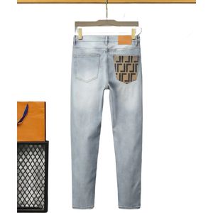 Классические мужские джинсовые джинсы модные джинсы скинни для мужчин прямые эластичные джинсы Мужские байкер мужской джинсовый байкер.