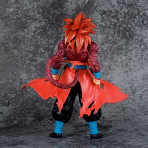 Action Toy Figures 27cm anime hjältar f igure son Goku Zeno Super Saiyan 4 Gränsavbrott Goku Action Figurer Samlingsmodellleksaker Toys