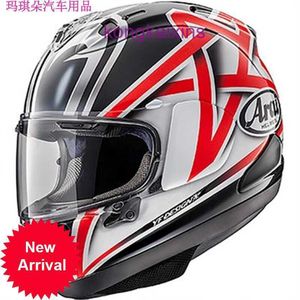 Regy Spot Arai RX 7x Mano di casco da motociclista e caschi completi femminili importati Dragon giapponese Big Eye che gestiscono quattro stagioni Nakano Pentagram S