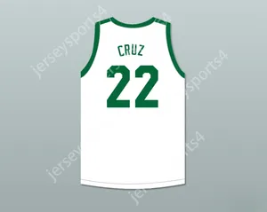 Custom Nay Mens Youth/Kids Bo Cruz 22 White Basketball Jersey Top Top S-6xl